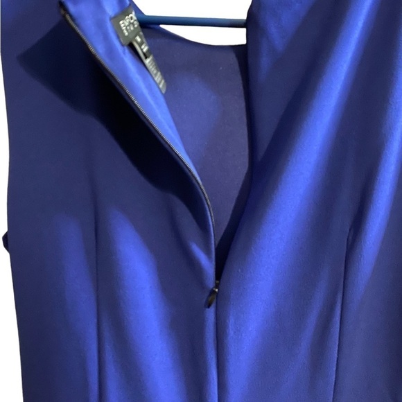 ENFOCUS Studio Dress Size 14 Short Sleeve Asymmetrical Block Color Dress New - Picture 11 of 12